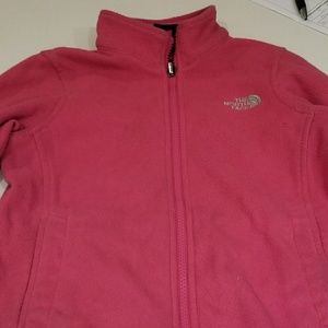 Girls north face fleece